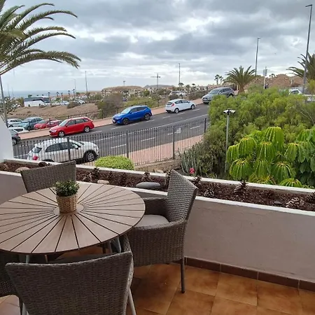 公寓 Sweet In Golf Del Sur, Ap236 With Heated Pool And Ocean View 圣米格尔德阿沃纳